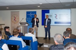 Alain LANNOU, directeur général, et Philippe COY, président du conseil d'administration de la Mudetaf