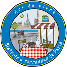 Logo de l’association pour l’inscription au patrimoine immatériel de l’UNESCO de la tradition et de l’art de vivre des bistrots et terrasses de Paris