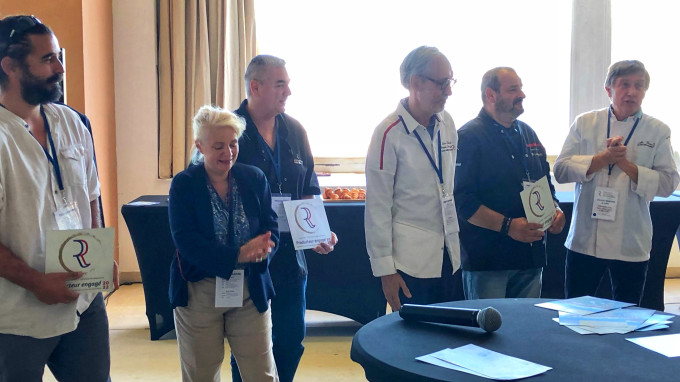 Remise des plaques de Producteurs engagés par l'AFMR et ses deux vice-présidents