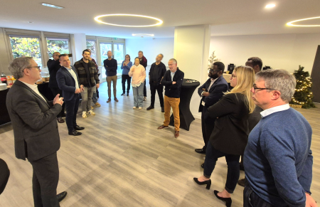 Pot de départ à la retraite d'Éric MAZEAU, responsable d'études en gestion des risques et actuariat de la Mudetaf