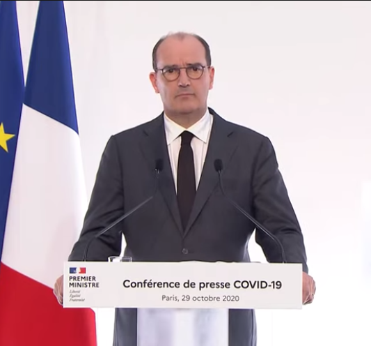 Confinement : conférence de presse du 29 octobre 2020