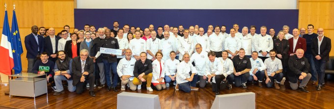 AG de l’Association Française des Maîtres Restaurateurs 2019 - photo de famille - Crédit photo Jean-Louis Vandevivère 3V STUDIO