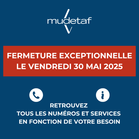 Fermeture exceptionnelle de la Mudetaf le 30 mai 2025