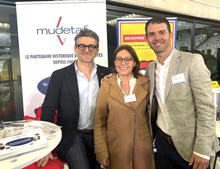 Isabel YBERT, responsabile indemnisation, ainsi que Lionel MOULUCOU et Pierre ESTIVAL, délégués régionaux