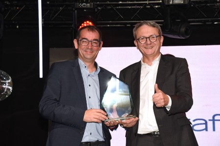 Jean-Baptiste PASCAUD, Directeur de Formation Buralistes, et Alain LANNOU, Directeur général de la Mudetaf