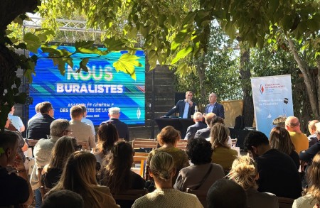 La Mudetaf, assureur mutualiste des buralistes, Françaises des Jeux, PMU et CHR/HCR, à l'AG des buralistes de Corse 2025