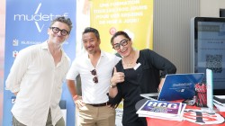 Pierre ESTIVAL, responsable de région Sud-Ouest, Hoach-Ty Benoît TIV, responsable de région Sud-Est, et Caroline JULIEN, responsable communication et marketing de la Mudetaf
